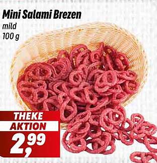 Mini Salami Brezen mild 100 g
