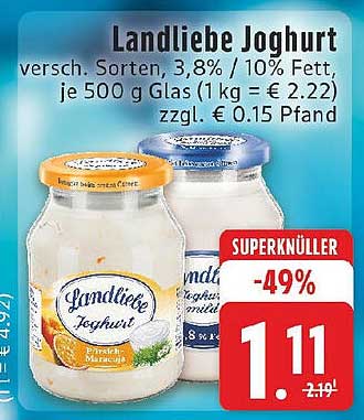 Landliebe Joghurt