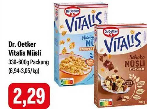 Vitalis Musli Angebot