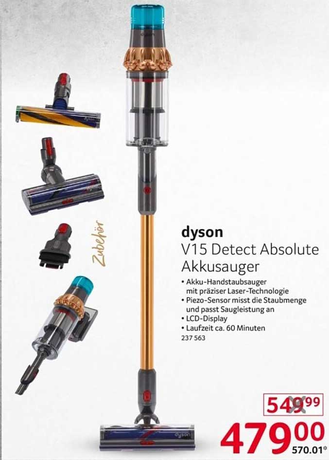 dyson V15 Detect Absolute Akkusauger