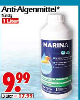 Anti-Algenmittel 1 Liter - Marina