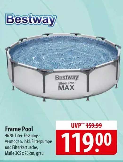 Bestway Frame Pool 305 x 76 cm