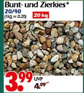 Bunt- und Zierkies 20/40 (20 kg)