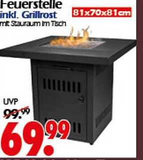 Feuerstelle inkl. Grillrost