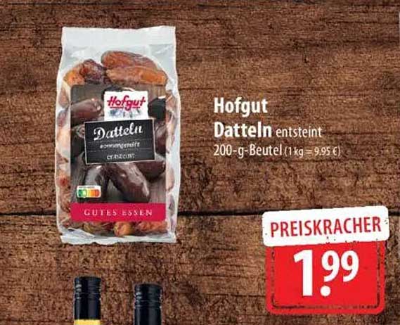 Hofgut Datteln entsteint 200-g-Beutel