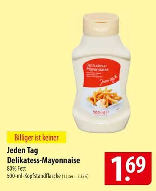 Jeden Tag Delikatess-Mayonnaise 500 ml