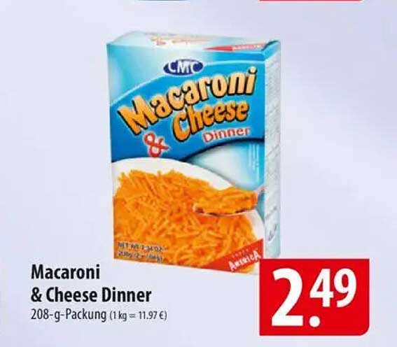 Macaroni & Cheese Dinner