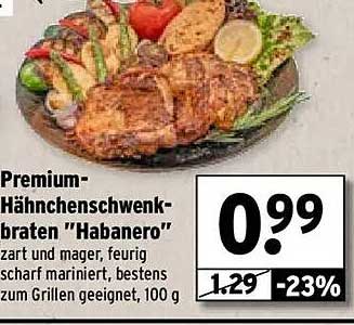 Premium-Hähnchenschenkwbraten "Habanero"