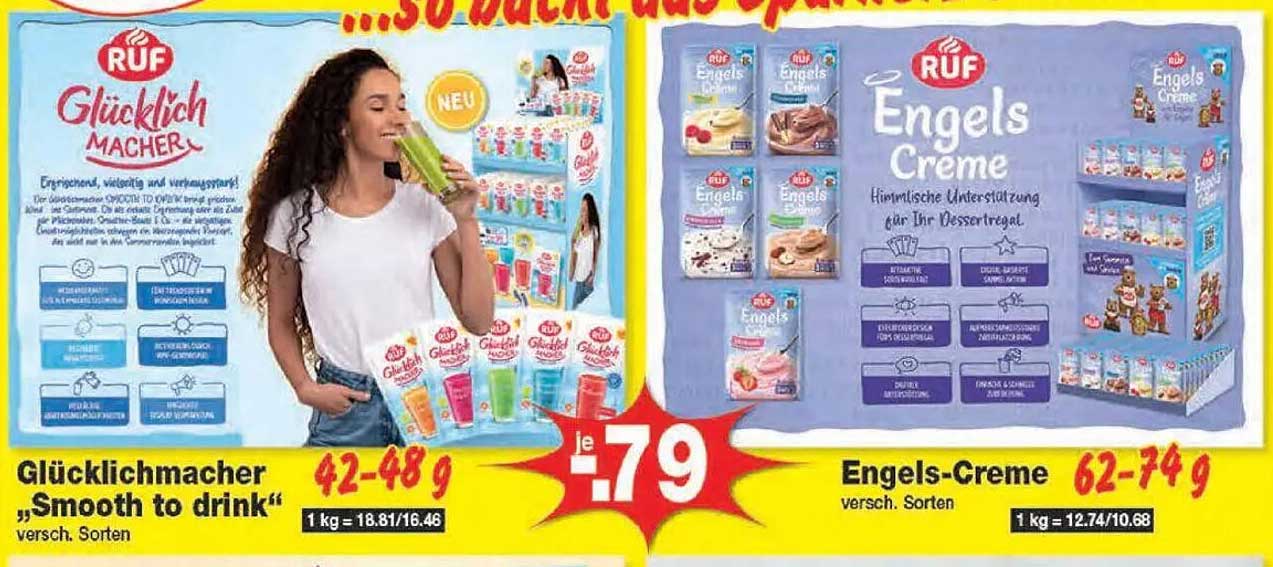 RUF Glücklichmacher und Engels-Creme
