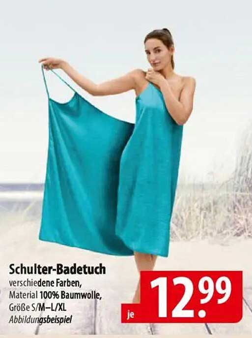 Schulter-Badetuch