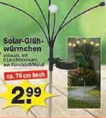 Solar-Glühwürmchen – das perfekte Accessoire für Ihren Garten