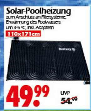 Solar-Poolheizung zur Erwärmung des Poolwassers