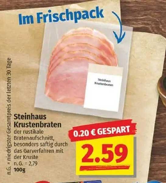 Steinhhaus Krustenbraten