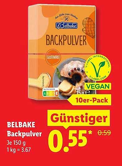 BELBAKE Backpulver