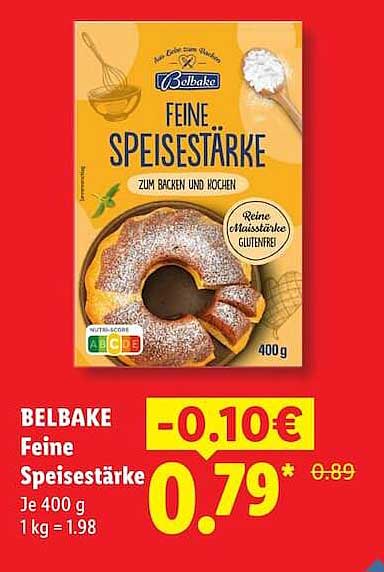 BELBAKE Feine Speisestärke