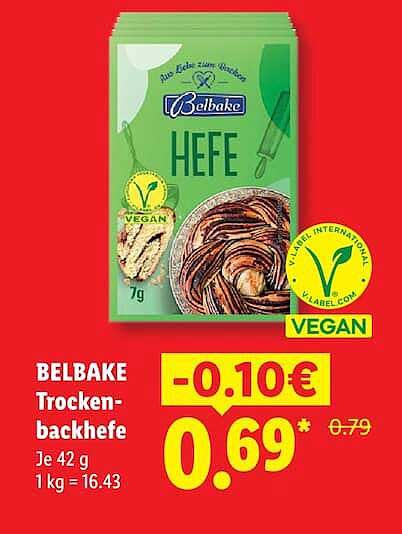 BELBAKE Trockenbackhefe