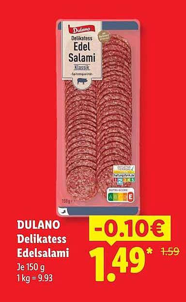 DULANO Delikatess Edelsalami