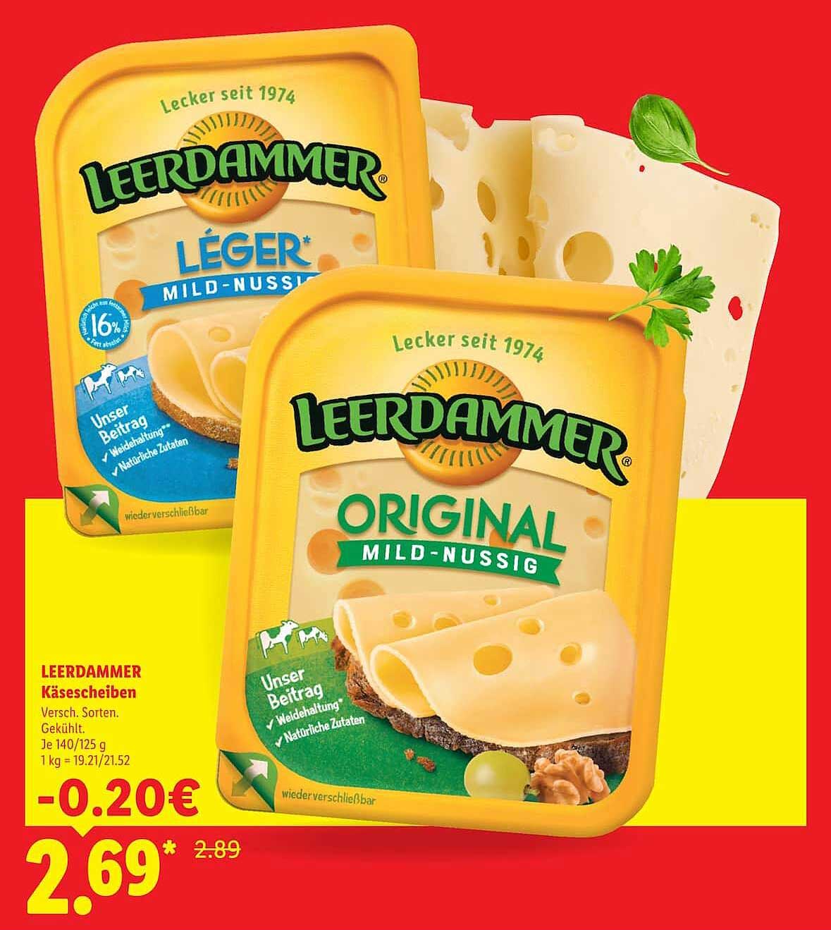 LEERDAMMER Käsescheiben