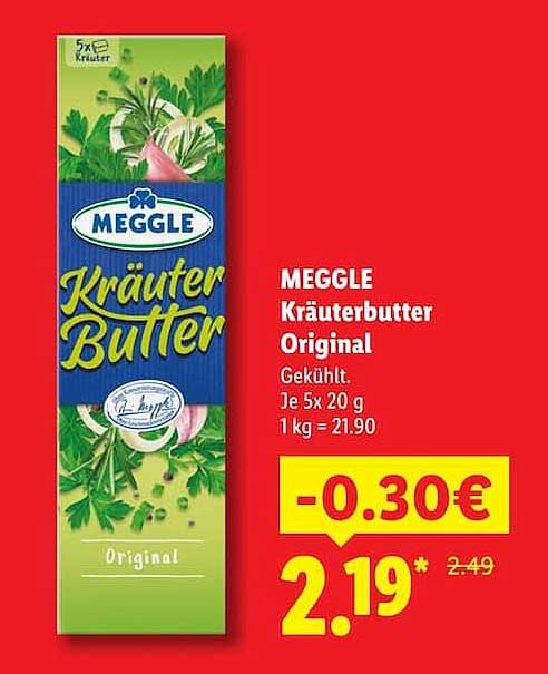 MEGGLE Kräuterbutter Original