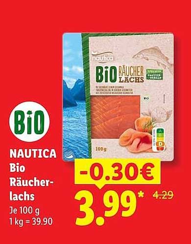 NAUTICA Bio Räucher-lachs