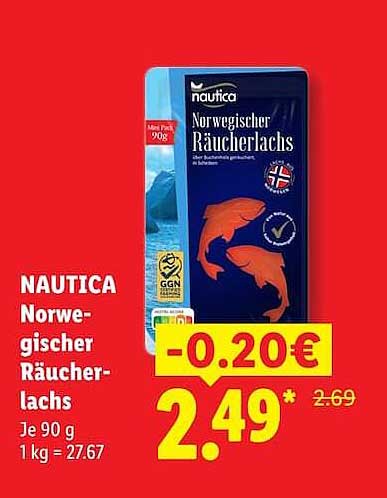 NAUTICA Norwegischer Räucherlachs