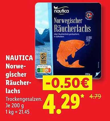 NAUTICA Norwegischer Räucherlachs