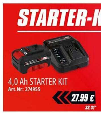 4,0 Ah STARTER KIT