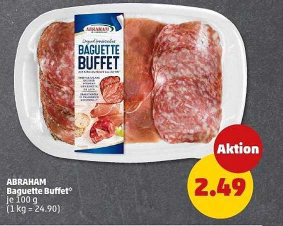 ABRAHAM Baguette Buffet* je 100 g
