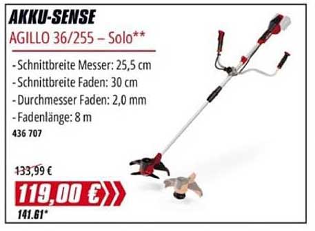 AKKU-SENSE AGILLO 36/255 – Solo