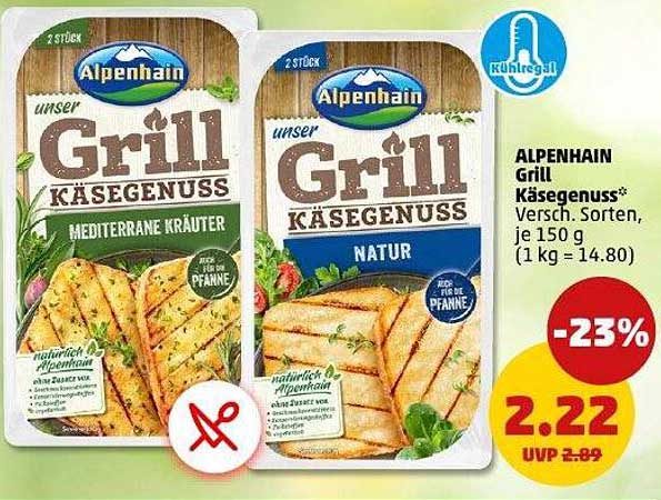 ALPENHAIN Grill Käsegenuss - Mediterrane Kräuter und Natur