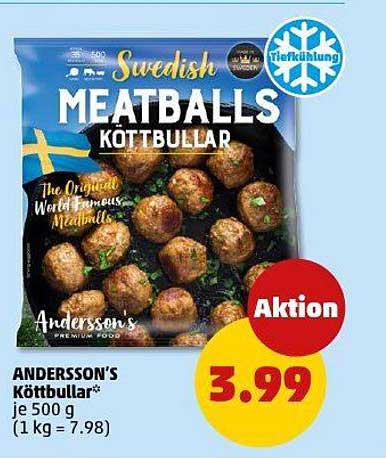 ANDERSSON'S Köttbullar - Die original schwedischen Fleischbällchen