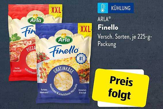 Arla® Finello - Verschiedene Sorten, je 225-g-Packung