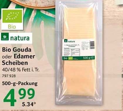 Bio Gouda oder Edamer Scheiben