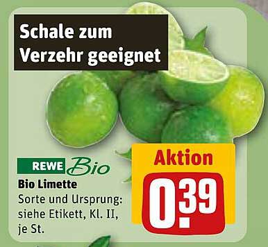 Bio Limette - frisch und gesund