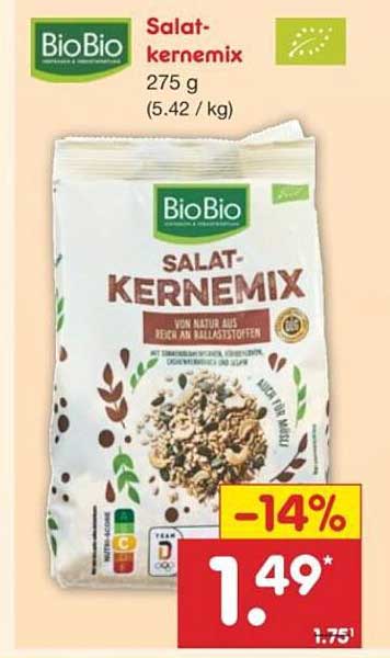 BioBio Salatkernemix 275 g