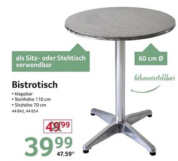 Bistrotisch klappbar – flexibel und stylish