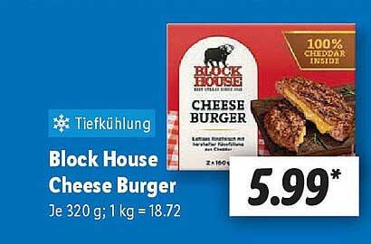 Block House Cheese Burger