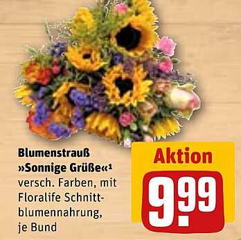 Blumenstrauß »Sonnige Grüße«