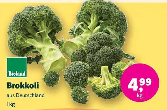 Brokkoli aus Deutschland 1 kg