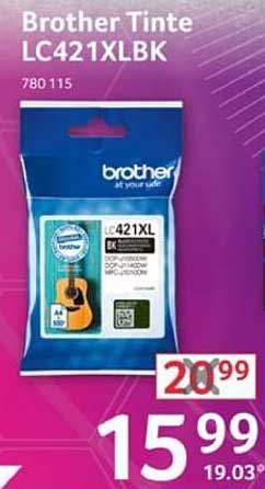 Brother Tinte LC421XLBK