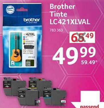 Brother Tinte LC421XLVAL