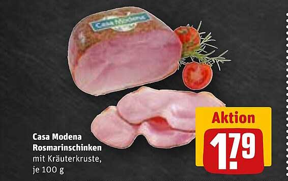 Casa Modena Rosmarinschinken mit Kräuterkruste, je 100 g