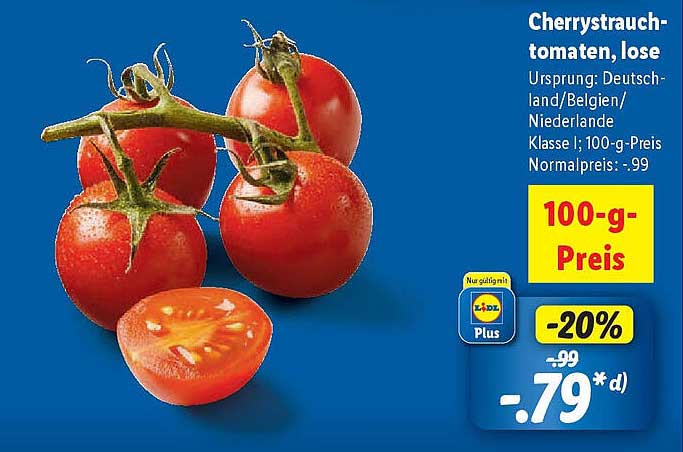 Cherrytomaten, lose