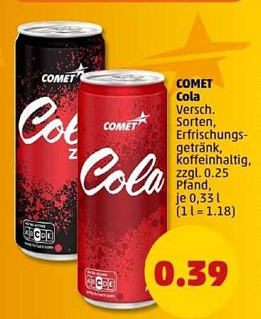 COMET Cola – Erfrischungsgetränk für jeden Anlass
