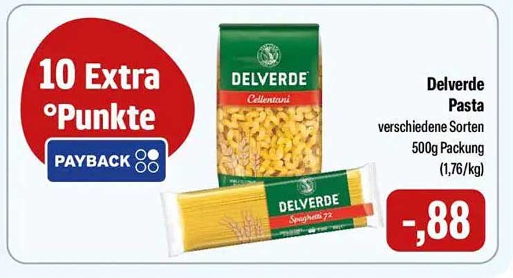Delverde Pasta verschiedene Sorten 500g Packung