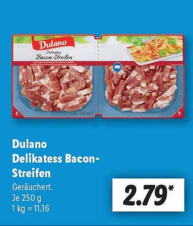 Dulano Delikatess Bacon-Streifen