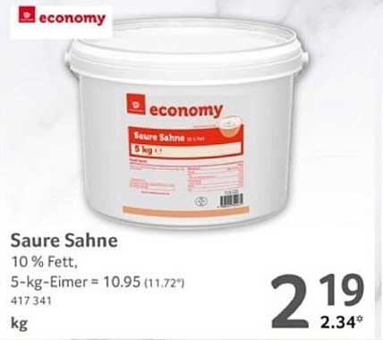 Economy Saure Sahne 10 % Fett