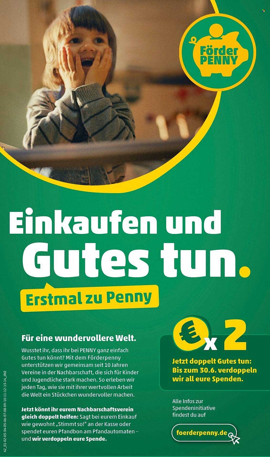 Einkaufen und Gutes tun - Erstmal zu Penny