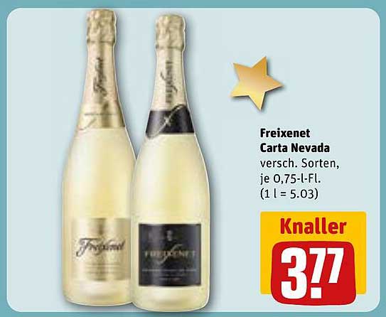 Freixenet Carta Nevada verschiedene Sorten, je 0,75-L-Fl.