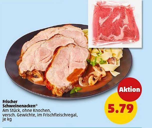 Frischer Schweinenacken*